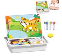 Xvilmaun Magnetic Face Dress Up | Todler Preschool Puzzle Toy Double-Sided,Magnetic Matching Toy for Boys Girls Preschool Kindergarten Nursery School Home Travel New Year Christmas Season