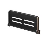 Xvilmaun Modern Minimalist Folding Wall Shelf, Floating Storage Shelf, Folding Shower Shelves for Bathroom, Kitchen, Bedroom, Hotel, Black