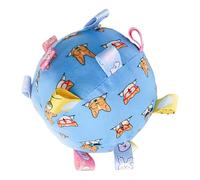 Xvilmaun Pet Fetch Ball Dog Toy - Interactive Puppy Squeaky Teether Ball | Pet Supplies, Wear Resistant Chewing Toy for Home Yard Outdoor Indoor