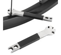 Xvilmaun Spoke Tool, Spoke Wrench, Mountain Tools, Multi-Purpose Wheel Centring Tools, Spoke Wrench, Portable Key for Mountain Bikes and