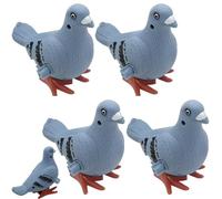 Xvilmaun Wind Up Pigeon Toy - Pigeons Clockwork Toys - Clockwork Simulation Spring BirdToy - Bird Hopping JumpingToys | For Kids Party Favors Classroom Prizes