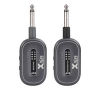 Xvive A58 Wireless Guitar System 5.8G Set with Transmitter and Receiver for Guitar with Active or Passive Pickup (Grey)