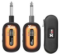 Xvive A58 Wireless Guitar System 5.8G Set with Transmitter and Receiver for Guitar with Active or Passive Pickup(Sunburst)