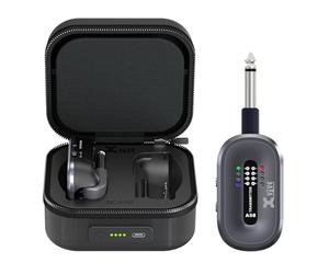 Xvive AC58 Wireless Guitar System 5.8GHz, A58 Guitar Wireless System with Charging Case for Active or Passive Pickup Electric/Acoustic Bass Guitar