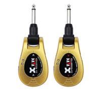 Xvive U2 Wireless Guitar System Gold 2.4GHz Transmitter and Receiver for Electric Guitar, Bass, Violin, Keyboard