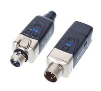 Xvive U3 Wireless Microphone System 2.4GHz Wireless XLR Transmitter and Receiver for Dynamic Microphone, Audio Mixer, PA System (U3 Dynamic)