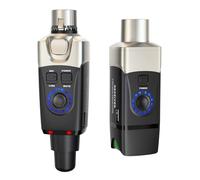 Xvive U3 Wireless Microphone System 2.4GHz Wireless XLR Transmitter and Receiver for Dynamic Microphone, Audio Mixer, PA System (U3 Dynamic)