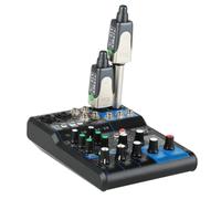Xvive U3D Wireless Microphone System 2.4GHz Wireless XLR Transmitter and Receiver for Dynamic Microphone, Audio Mixer, PA System (U3 Dual Pack)