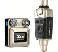 Xvive U45 Wireless in Ear Monitor System 5.8ghz IEM System Transmitter and bodypack Receiver for Studio, Band Rehearsal, Live Performance, Channel Scan Mode
