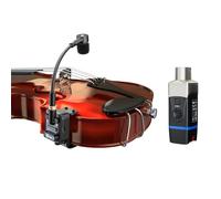 Xvive U9 Violin Mandolin Instrument Microphone Wireless System 2.4 GHz Wireless Microphone Transmitter and Receiver for Violin and Viola, Mandolin