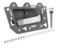 XVMKFCF Car Door handrail Auto Interior Door Handle Compatible with Jeep for Grand for Cherokee 2005 2006 2007 2008 2009 1JV471J3AA 5HR421J3AK 5HR411J3AK(1xChrome Rear RH)