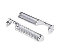 XVMKFCF Doors Inner Handle Cover Replacement Inner Door Handle Left Right Compatible with F53 F59 for 1987 1988 1989 1990 1991 1992 1993 1994 E7TZ-1522600(2Pcs Chrome)