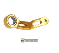 XVMKFCF Gear Lever stabilizer Compatible with MT09 2014-2023 for Trace 9 GT 2022-2023 for FJ09 2014-2023 Motorcycle Gear Shifter Lever Support Stabilizer Holder(Yellow)
