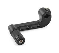 XVMKFCF Gear Lever stabilizer for Sportster 883 1200 XL W for Mid Controls 2004-2022 Aluminum Motorcycle Mid Control Shift Lever Shifter Pedal Pegs Accessories(Black)