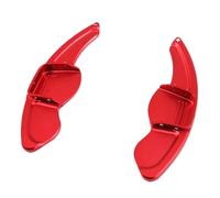 XVMKFCF Shifter Paddles Compatible with Hyundai for Genesis for Coupe 2012 2013 2014 Car Aluminum Steering Wheel Gear Shift Paddle Shifter Extension Accessories(Red)