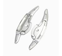 XVMKFCF Shifter Paddles Compatible with Hyundai for La for Festa 2019 2020 2021 Car Steering Wheel Paddle Shifter Extension Shift Paddles Fitment(Silver)
