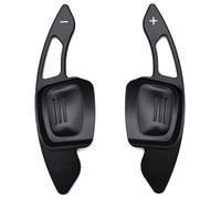 XVMKFCF Shifter Paddles Compatible with Vw for Golf MK8 for GTI Automotive Aluminum Steering Wheel Paddle Shifters Gear Shift Shifter Extension Fitment(Black)