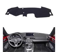 XVWTJZIA Dashboard Cover Pad Fit for Mazda MX-5 2025-2027,Dash Cover Mat,Custom Flannel/Non-Slip/Black Edge