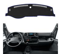 XVWTJZIA Fit for Hino 200 2012-2024 Dashboard Cover Pad,Dash Cover Mat,Custom Polyester/Non-Slip/Blue Edge