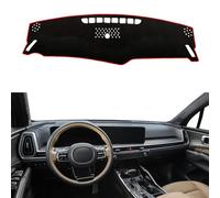XVWTJZIA] Fit for KIA Sorento 2025 2026 Dashboard Cover Pad,Dash Cover Mat,Custom Flannel/Non-Slip/Black