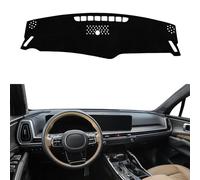 XVWTJZIA] Fit for KIA Sorento 2025 2026 Dashboard Cover Pad,Dash Cover Mat,Custom Polyester/Non-Slip/Black