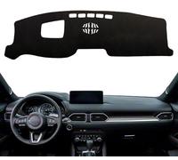 XVWTJZIA Fit for Mazda CX-5 2017-2025 Dashboard Cover Pad,Dash Cover Mat,Custom Flannel/Non-Slip/Black Edge