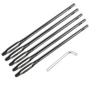 XVXVTTXV HOT New Pack of 5 - Pro Heavy Duty Replacement Split Eye Tire Repair Tools Needles for T-Handle Tire Plug Tool Kits for