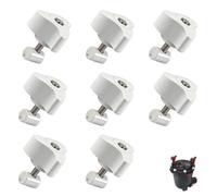 XwaYexa Canister Filter Lid Fastener, 8 Set | Exact Fit for Fluval FX2, FX4, FX5, FX6 Filters, A20215 Locking Clamp Replacement, Secure Lid Seal, Leak Prevention