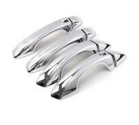 XWDPDNHHD Car Front and Rear Exterior Door Handle Cover for VW for Golf 7 MK7 MK7.5 2014-2019 Door Handle Protector Shell Handle Exterior Molding Trim(Silver,Type 2)