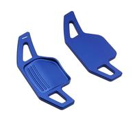 XWDPDNHHD Car Interior Sticker for Skoda for Octavia A5 MK2 1Z VRS for Combi RS for Superb 2009-2012 Steering Wheel Shift Paddle Extension Interior Trims(Blue)