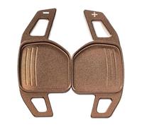 XWDPDNHHD Car Steering Wheel For Seat For Leon FR For Cupra For Ateca For Ibiza 6P For Arona For Tarraco For Alhambra Paddle Shifter Gear Interior Trims(Brown)