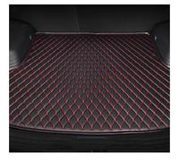 XWDPDNHHD Car Trunk Mats For Mustang 2015-2022 Boot Mat Full Coverage Waterproof Trunk Pad Cargo Tray Protector Liners Boot Pads(Black-Red)