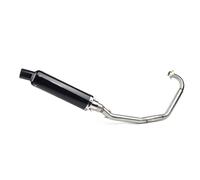 XWDPDNHHD Full Kit Motorcycle Exhaust Muffler Exhaust Pipe For For CBF125 For CBF150 For CBF125 150 Exhaust Front Middle Link Pipe Motorbike Middle Link Pipe(Color 3)