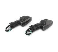 XWDPDNHHD Motorbike Indicators Motorcycle Front Turn Signals Light Indicators Lamp For KAWASAKI For NINJA ZX-6R 636 600 ZX-6RR KLE 500 650 KLR 650 ZX6R Turn Signals Lights(Smoke)