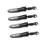 XWDPDNHHD Motorbike Indicators Motorcycle Turn Signal Lights Indicators Flasher Blinker Lamp For KAWASAKI For Z750 For Z650 For Z300 For Z 750 650 300 Turn Signals Lights(CLEAR,4 pcs)