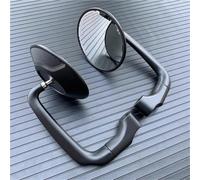 XWDPDNHHD Motorcycle CNC Aluminum Rear View Mirrors For B&MW K1300 K1200 F800 F650 G650 Round Handlebar Side Reflector Mirror Blind Spot Mirror