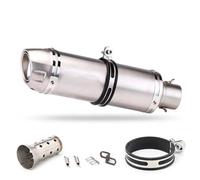 XWDPDNHHD Motorcycle Exhaust Pipe Exhaust Muffler For Suzuki GSR600 For FZ6N R1 R6 R3 51mm Slip-on Exhaust Muffler Rear Pipe Tailpipe Motorbike Muffler Exhaust Pipe(Color 1)