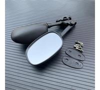XWDPDNHHD Motorcycle Left Right RearView Mirrors For Suzuki SV650S SV1000S GSXR 600 GSXR 750 GSXR 1000 Handlebar Blind-Spot Mirror Blind Spot Mirror