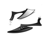 XWDPDNHHD Motorcycle Rear View Mirror For Benelli TRK 502X TNT 125 BN 600 BJ 750 BN 125 Leoncino 250 500 752S 502C Reflector Mirror Blind Spot lens(BLACK)