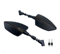 XWDPDNHHD Motorcycle Rear View Mirrors For B&MW R1200GS R1200RT10mm Screws Left Right Rear View Mirrors Side Mirror Reflector Mirror Blind Spot Mirror(Black 3)