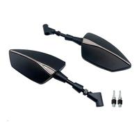 XWDPDNHHD Motorcycle Rear View Mirrors For B&MW R1200GS R1200RT10mm Screws Left Right Rear View Mirrors Side Mirror Reflector Mirror Blind Spot Mirror(Silver 1)