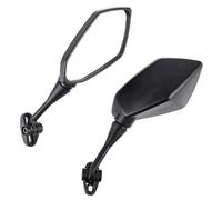 XWDPDNHHD Motorcycle Rear View Mirrors For Y&amaha YZF R1 R6 R25 R15 R125 R3 R1S R1M FZ6R Carbon Look Left Right Reflector Mirror Blind Spot Mirror(BLACK 1)
