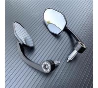 XWDPDNHHD Motorcycle Side Rear View Mirrors For K&awasaki For Z1000 For Z750 ER6F ER6N HandleBar End Rear Mirrors Reflector Mirror Blind Spot Mirror