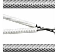 XWDPDNHHD Rear Boot Tailgate Gas Struts For SsangYong For Kyron SUV 2005-2014 Hatchback Lift Supports Rod Shock Dampers Spring Tailgate Gas Strut(Silver Carbon)