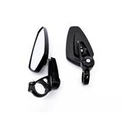 XWDPDNHHD Side Rearview Mirrors Motorcycle Rearview Mirrors, 7/8'' Handlebar Bar End Rear View Mirrors 1 Pair Side Mirror For Benelli Leoncino 500 502C Rotatable(BLACK)