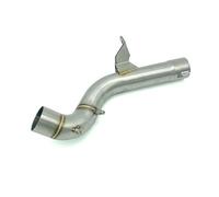 XWDPDNHHD Slip On Motorcycle Exhaust Muffler Middle Link Pipe Adapter Connector For BMW F750 F850 F750GS F850GS F 750 850 GS ADV 2020 2019 Motorbike Middle Link Pipe