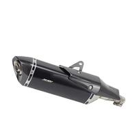 XWDPDNHHD Slip On Motorcycle Exhaust Silencer Exhaust Muffler Removable Link Pipe For X-ADV 750 X ADV750 ADV 2017-2023 Exhaust Pipe Motorbike Muffler Exhaust Pipe(Black)