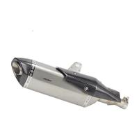 XWDPDNHHD Slip On Motorcycle Exhaust Silencer Exhaust Muffler Removable Link Pipe For X-ADV 750 X ADV750 ADV 2017-2023 Exhaust Pipe Motorbike Muffler Exhaust Pipe(Silver)