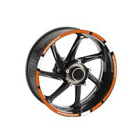 XWDPDNHHD Wheel Stickers Motorcycle Reflective Wheel Sticker For B&MW S1000R S 1000R Rim Hub Decal Decals Stickers Reflective Stripe Tape Rim Decal kit(Color 15)