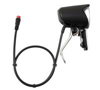 Xweptuy Bike Headlight, 6V, 12V, 24V, 36V, 48V, 60V Front Bike Light with Waterproof Plug & 16" Cable, Modified Replacement Plastic Lights for Night Riding